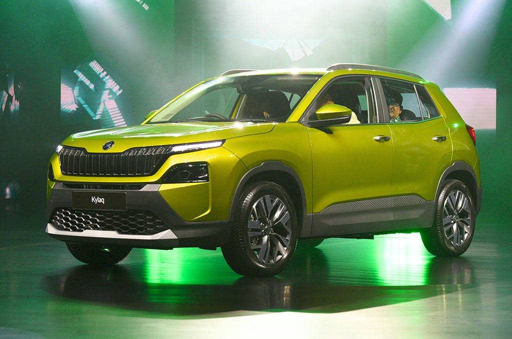 skoda kylaq side