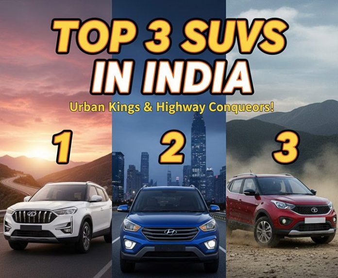 top 3 suv cars